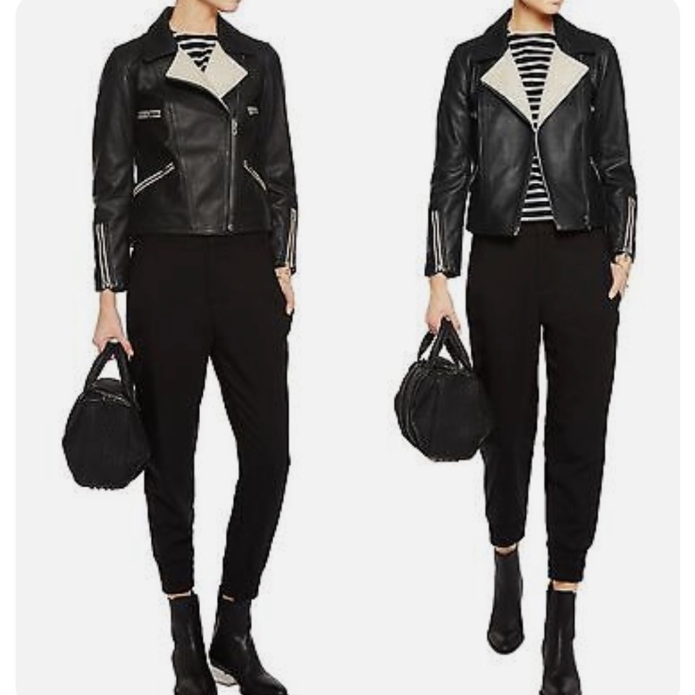 🔥 RAG AND BONE Anderson Biker jacket size 2 NWT
